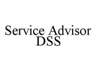 SERVICE ADVISOR DSS
