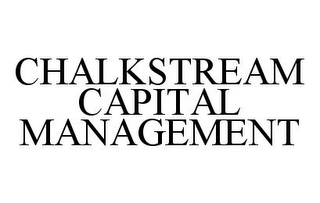 CHALKSTREAM CAPITAL MANAGEMENT