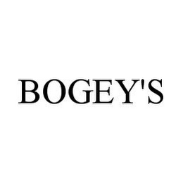 BOGEY'S