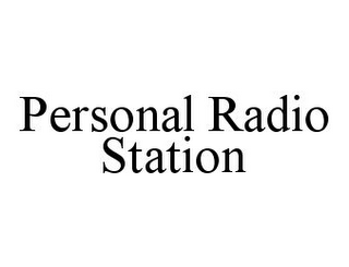 PERSONAL RADIO STATION