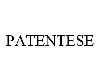 PATENTESE