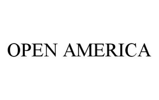 OPEN AMERICA