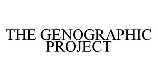 THE GENOGRAPHIC PROJECT