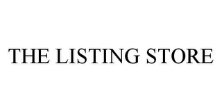 THE LISTING STORE