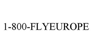 1-800-FLYEUROPE