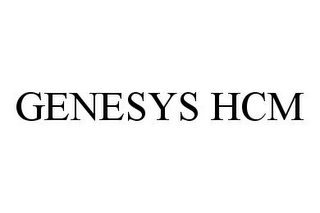 GENESYS HCM