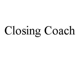 CLOSING COACH