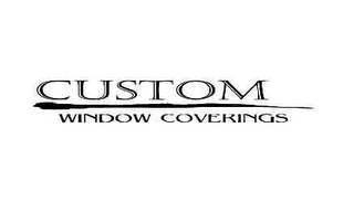 CUSTOM WINDOW COVERINGS