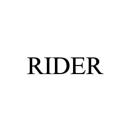 RIDER