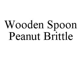 WOODEN SPOON PEANUT BRITTLE