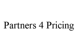 PARTNERS 4 PRICING