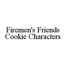 FIREMEN'S FRIENDS COOKIE CHARACTERS