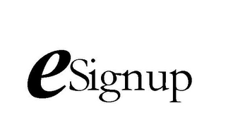 ESIGN UP