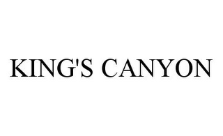 KING'S CANYON