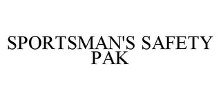 SPORTSMAN'S SAFETY PAK