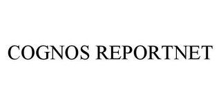 COGNOS REPORTNET