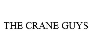 THE CRANE GUYS