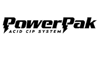 POWERPAK ACID CIP SYSTEM