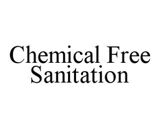 CHEMICAL FREE SANITATION