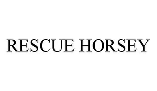 RESCUE HORSEY