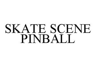 SKATE SCENE PINBALL