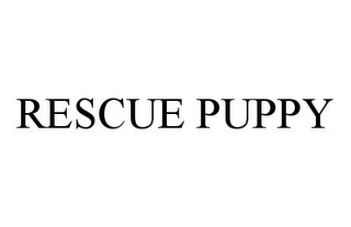 RESCUE PUPPY