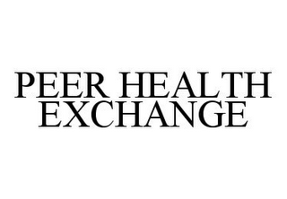 PEER HEALTH EXCHANGE