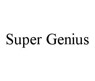 SUPER GENIUS