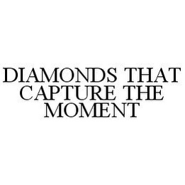 DIAMONDS THAT CAPTURE THE MOMENT