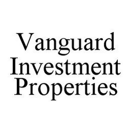 VANGUARD INVESTMENT PROPERTIES