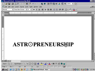 ASTROPRENEURSHIP