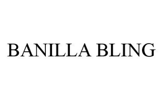 BANILLA BLING