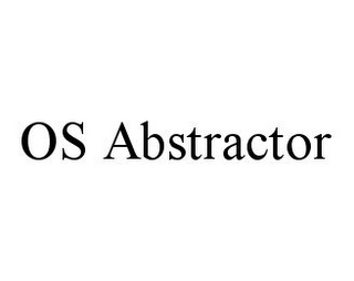 OS ABSTRACTOR