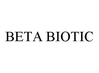 BETA BIOTIC