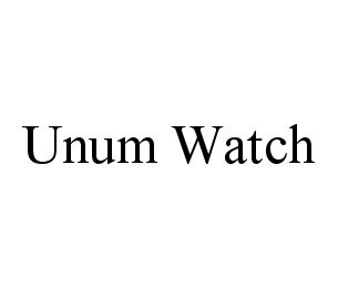 UNUM WATCH