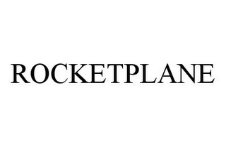 ROCKETPLANE