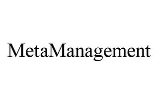 METAMANAGEMENT