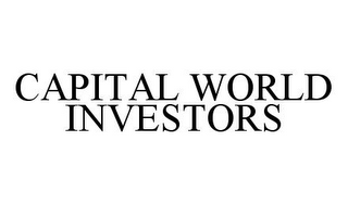 CAPITAL WORLD INVESTORS