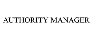 AUTHORITY MANAGER