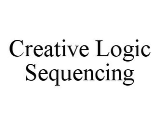 CREATIVE LOGIC SEQUENCING