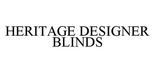 HERITAGE DESIGNER BLINDS