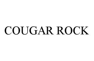 COUGAR ROCK