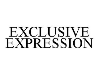 EXCLUSIVE EXPRESSION