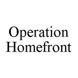 OPERATION HOMEFRONT