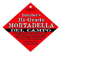 BUTCHER'S HIGH GRADE MORTADELLA