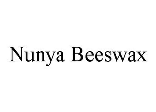 NUNYA BEESWAX