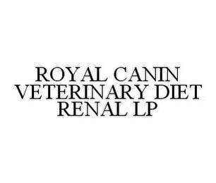 ROYAL CANIN VETERINARY DIET RENAL LP