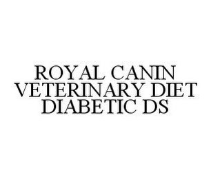 ROYAL CANIN VETERINARY DIET DIABETIC DS