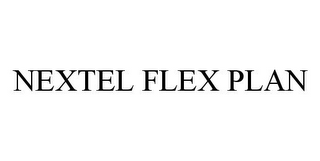 NEXTEL FLEX PLAN