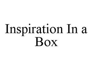 INSPIRATION IN A BOX